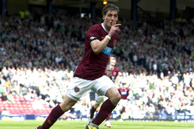 Rudi Skacel is set to return to Tynecastle later this month. Picture: SNS