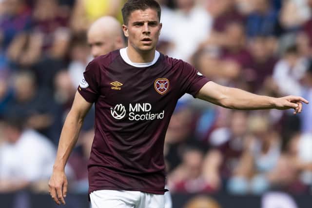 Celtic manager Ange Postecoglou believes Cammy Devlin has been "oustanding" for Hearts and that his contribution has encouraged them to return to an Australian market he believes can be a fertile one with the close-season capture of Kye Rowles.  (Photo by Mark Scates / SNS Group)