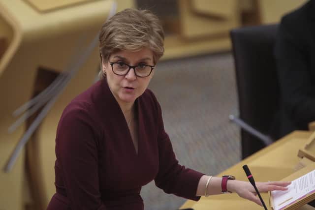 First Minister Nicola Sturgeon was asked how pensions would be paid for in the event of Scotland becoming independent.