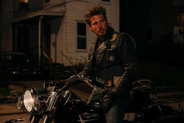 Austin Butler stars as Benny in The Bikeriders PIC: Courtesy of Focus Features. © 2024 Focus Features, LLC.