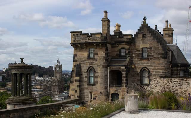 The Old Observatory House on Edinburgh's Calton Hill dates back to 1776.