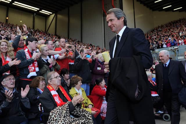 Alan Hansen fell seriously ill earlier this month. Photo: Handout/Liverpool FC via Getty Images