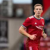 Lewis Ferguson was called up for games against Denmark, Moldova and Austria. (Photo by Craig Foy / SNS Group)