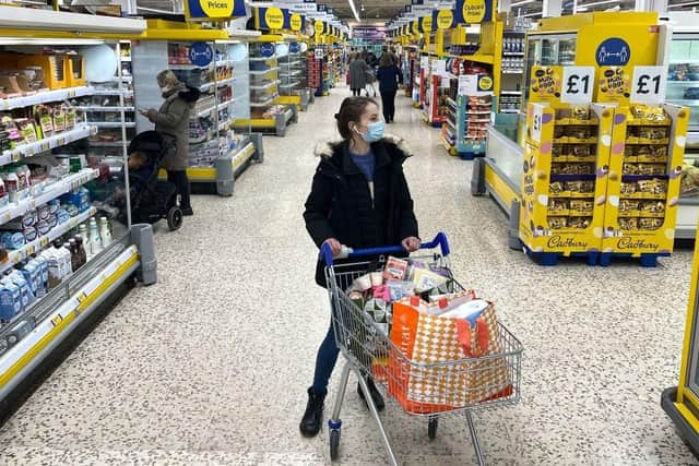 Consumer spending patterns will come under the spotlight when Tesco updates on recent trading.