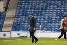 Rangers manager Steven Gerrard has been left with plenty to reflect upon after Thursday's Europa League defeat against Slavia Prague as he prepares for Sunday's trip to Celtic Park. (Photo by Alan Harvey / SNS Group)