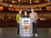Paul Black, Susie McCabe and Marc Jennings launched the Glasgow International Comedy Festival programme at the King's Theatre.