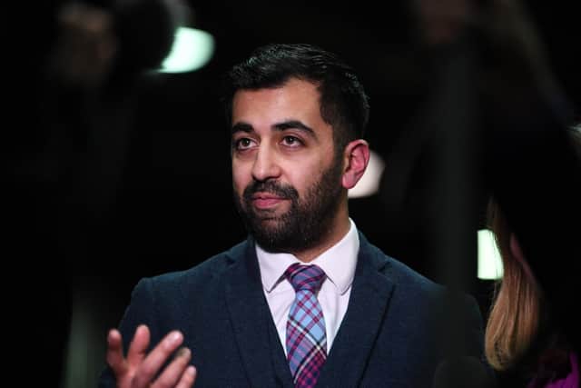 Justice Secretary Humza  Yousaf may be moved into another brief