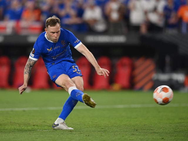 Played as a central forward and was involved in a couple of good passages of play.