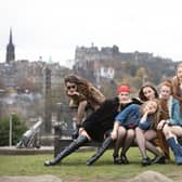 The cast of Our Ladies in Edinburgh