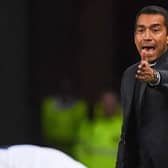 Rangers manager Giovanni Van Bronckhorst . (Photo by Craig Foy / SNS Group)