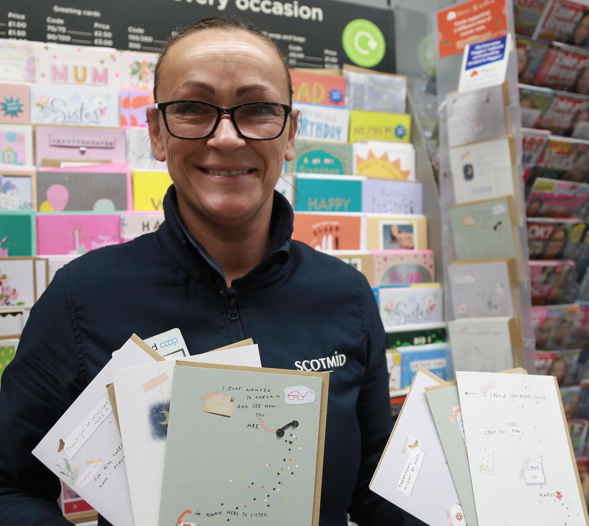 Spreading messages of hope, one card at a time: Maggie’s launches cancer card range at Scotmid