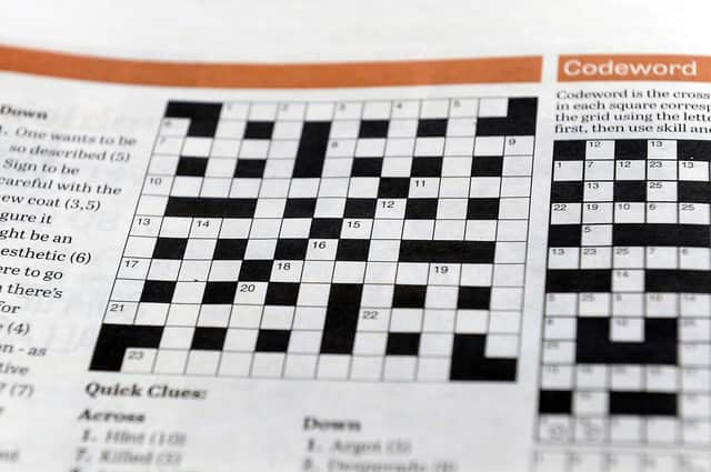 Scotsman crossword