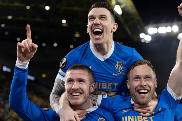 John Lundstram (left) and Ryan Jack (top) are just two of 10 departures already confirmed at Rangers this summer. (Photo by Alan Harvey / SNS Group)