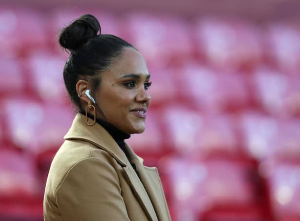 BBC presenter Alex Scott who has said she is "proud of my accent" after former Labour minister and ex-House of Lords member Digby Jones criticised her pronunciation. Scott responded by saying she was proud to be from a working class family in east London. Picture: PA