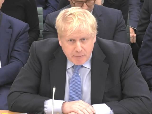 Boris Johnson lost support among Tory MPs after his appearance.