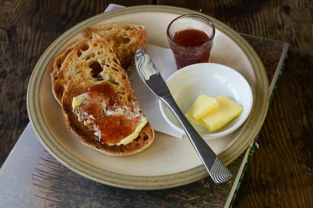 Monachyle Mhor toast and jam