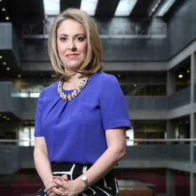 Journalist Sarah Smith was appointed BBC North America editor in November (Picture: Robert Perry)