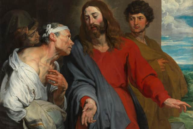 Christ Healing the Paralysed Man by Anthony Van Dyck PIC: Royal Collection Trust