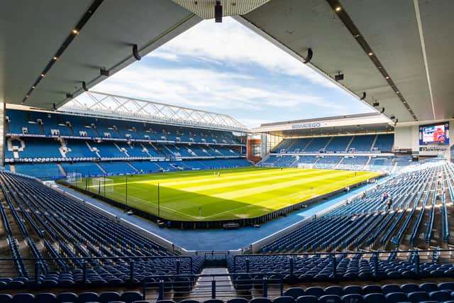 Rangers Legends v World XI will take place at Ibrox Stadium on Saturday afternoon.  (Photo by Roddy Scott / SNS Group)