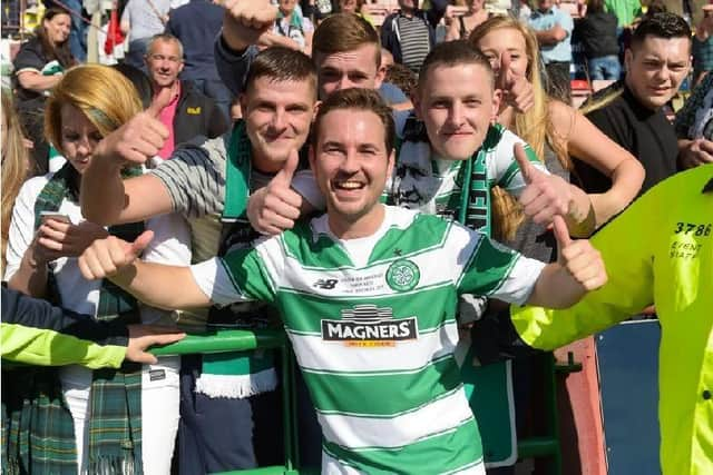 Martin Compston has been a lifelong Celtic FC fan.