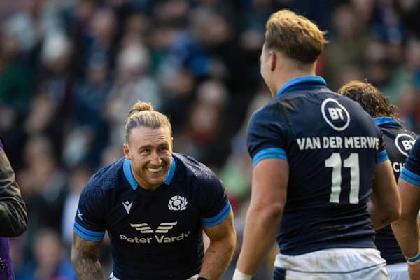 It's been a busy week for Scotland team-mates Stuart Hogg and Duhan van der Merwe on and off the pitch.