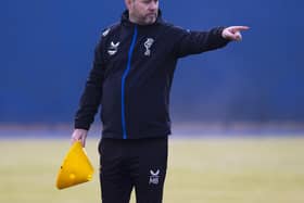 Rangers manager Michael Beale won't sugar the pill with players as he seeks to overhaul his squad. (Photo by Alan Harvey / SNS Group)