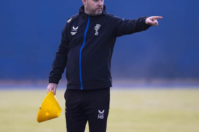 Rangers manager Michael Beale won't sugar the pill with players as he seeks to overhaul his squad. (Photo by Alan Harvey / SNS Group)