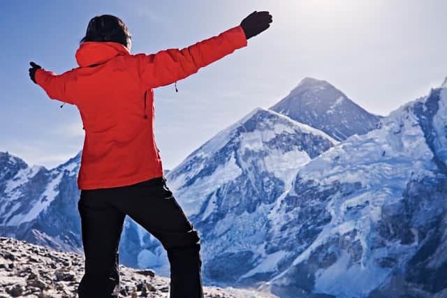 Around 4,000 people have climbed Mount Everest, with just eight of them being Black, sparking the creation of Full Circle, a group of Black mountaineers. Photo: hadynyah / Getty Images / Canva Pro.