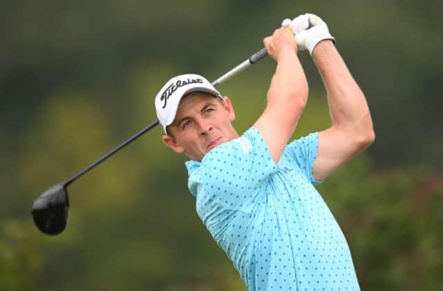 Grant Forrest used David Law's replacement driver in the opening round at Wentworth after discovering his own one was cracked at the end of his warm up. Picture: Ross Kinnaird/Getty Images.