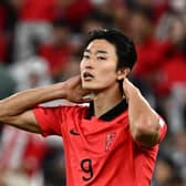 Cho Gue-sung reportedly favours a move to Germany. (Photo by Anne-Christine POUJOULAT / AFP) (Photo by ANNE-CHRISTINE POUJOULAT/AFP via Getty Images)