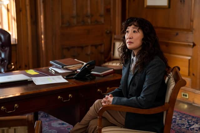 Sandra Oh in the academia satire The Chair