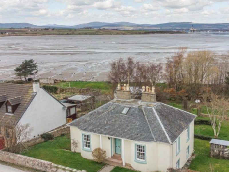 Enjoying beautiful views over the Cromarty Firth towards Ben Wyvis, Jemimaville is on the market for offers over £395,000. For that you'll get a five bedroom house originally built as a manse in 1845 located in the Highland town of Dingwall. Contact Strutt and Parker for more information.