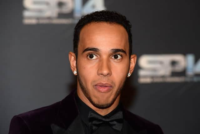 British Formula One racing driver Lewis Hamilton. SNS Group Alan Harvey