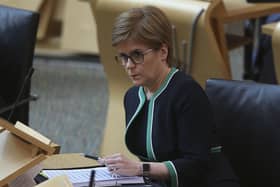 Brian Wilson has some questions for Nicola Sturgeon as part of her 'grown-up conversation' about Covid-19 (Picture: Fraser Bremner - Pool/Getty Images)