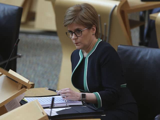 Brian Wilson has some questions for Nicola Sturgeon as part of her 'grown-up conversation' about Covid-19 (Picture: Fraser Bremner - Pool/Getty Images)