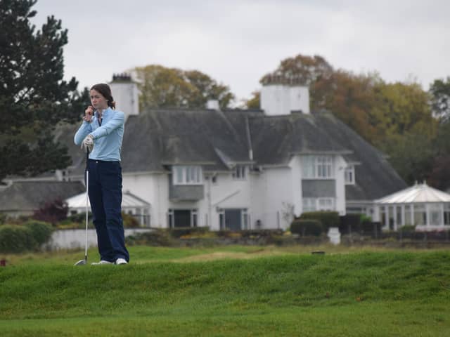 North Berwick's Grace Crawford won the girls' title in the ProDreamUSA UK Junior Open at Longniddry after a closing six-under-par 67