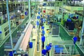 Mitsubishi Electric's Livingston factory complex, where the firm is the largest manufacturer of heat pumps in the UK.