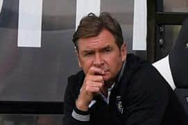 Dunfermline manager Peter Grant  (Photo by Sammy Turner / SNS Group)