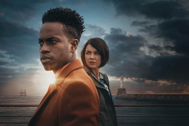 Romario Simpson and Hannah Donaldson star in the BBC Scotland series Granite Harbour.