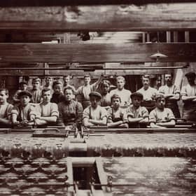 The lino industry was a major employer in Kirkcaldy. Picture: OnFIfe