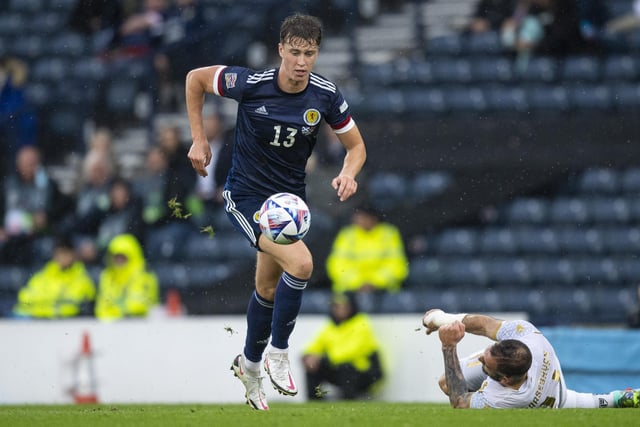 With Scotland likely to dominate possession, Hendry should be restored to the middle of the back three with Grant Hanley having struggled against Ukraine and Ireland.