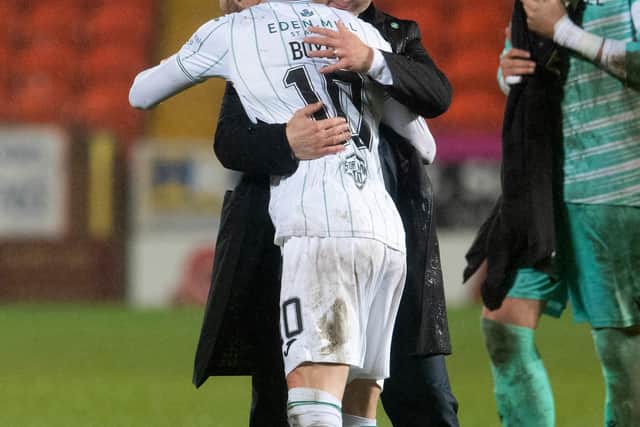 Hibs manager Shaun Maloney will not want to lose his star forward.
