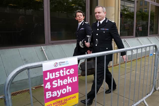 Iain Livingstone, Chief Constable of Police Scotland, said that the force was 'institutionally racist' (Picture: Andrew Milligan/PA)