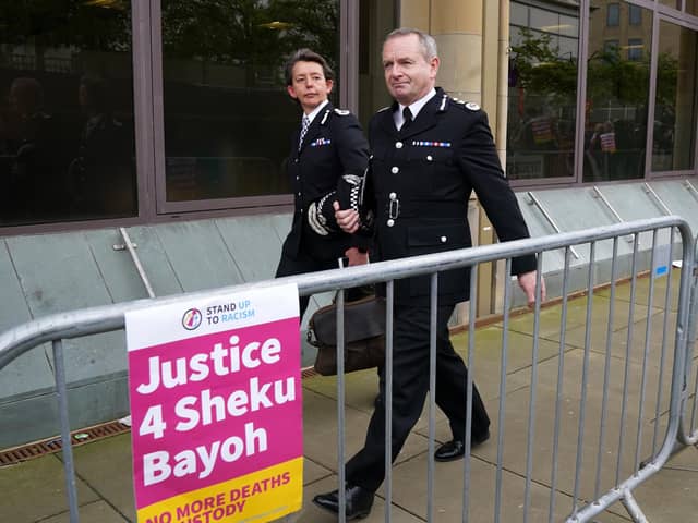 Iain Livingstone, Chief Constable of Police Scotland, said that the force was 'institutionally racist' (Picture: Andrew Milligan/PA)
