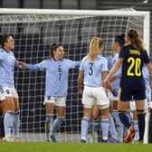 Spain were too strong for Scotland at Hampden, with Jenifer Hermoso scoring twice for the visitors.