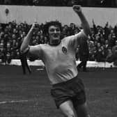 Bone celebrates for Partick Thistle in that final against Celtic.