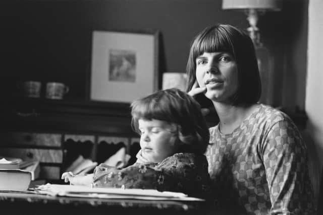 One reviewer compared the wit of Margaret Drabble, seen with her daughter Rebecca in 1966, to Muriel Spark's (Picture: Evening Standard/Hulton Archive/Getty Images)