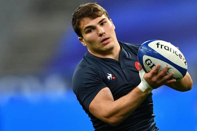 France's scrum-half Antoine Dupont is one of the players to have tested positive for Covid-19.