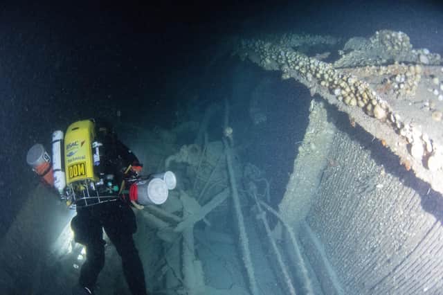 British divers have finally found a US shipwreck from WW1 which has been missing under the ocean since 1917.