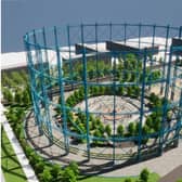 A new Gasholder Park is proposed to be created on Edinburgh's waterfront in the next few years. Image: Tetra Tech